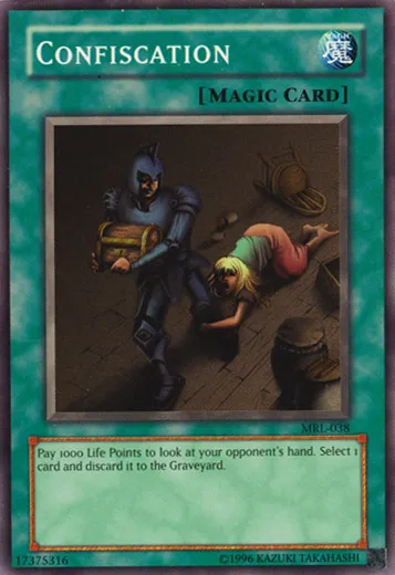 Confiscation — Magic Ruler - Unlimited — Yu-Gi-Oh!