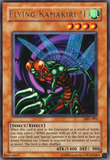Flying Kamakiri #1 — Magic Ruler - Unlimited — Yu-Gi-Oh!