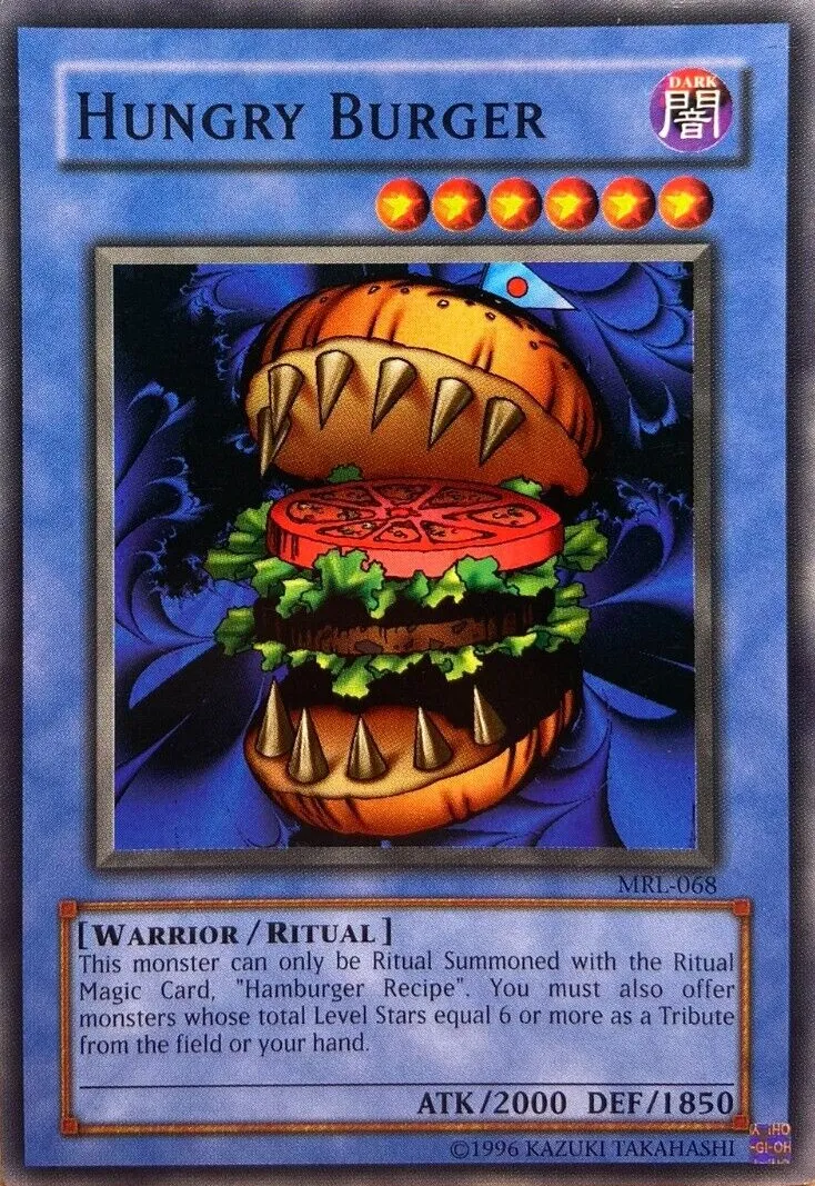 Hungry Burger — Magic Ruler - Unlimited — Yu-Gi-Oh!
