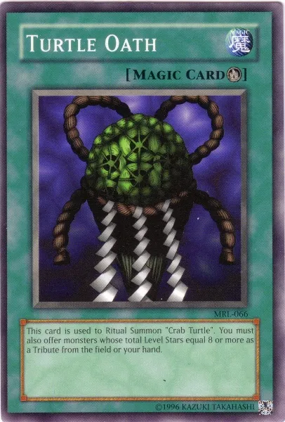 Serment de la Tortue — Magic Ruler - Unlimited — Yu-Gi-Oh!