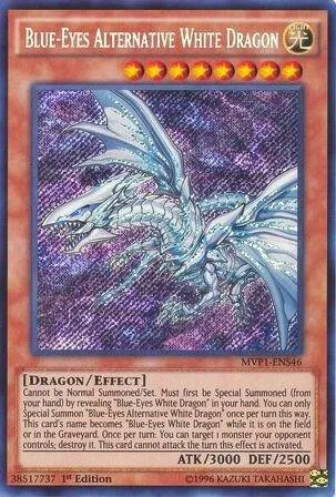Blue-Eyes Alternative White Dragon — The Dark Side of Dimensions Movie Pack — Yu-Gi-Oh!