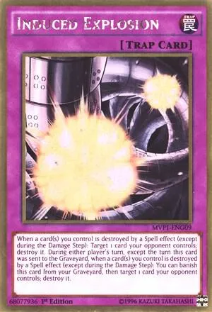 Induced Explosion — The Dark Side of Dimensions Movie Pack - Unlimited — Yu-Gi-Oh!
