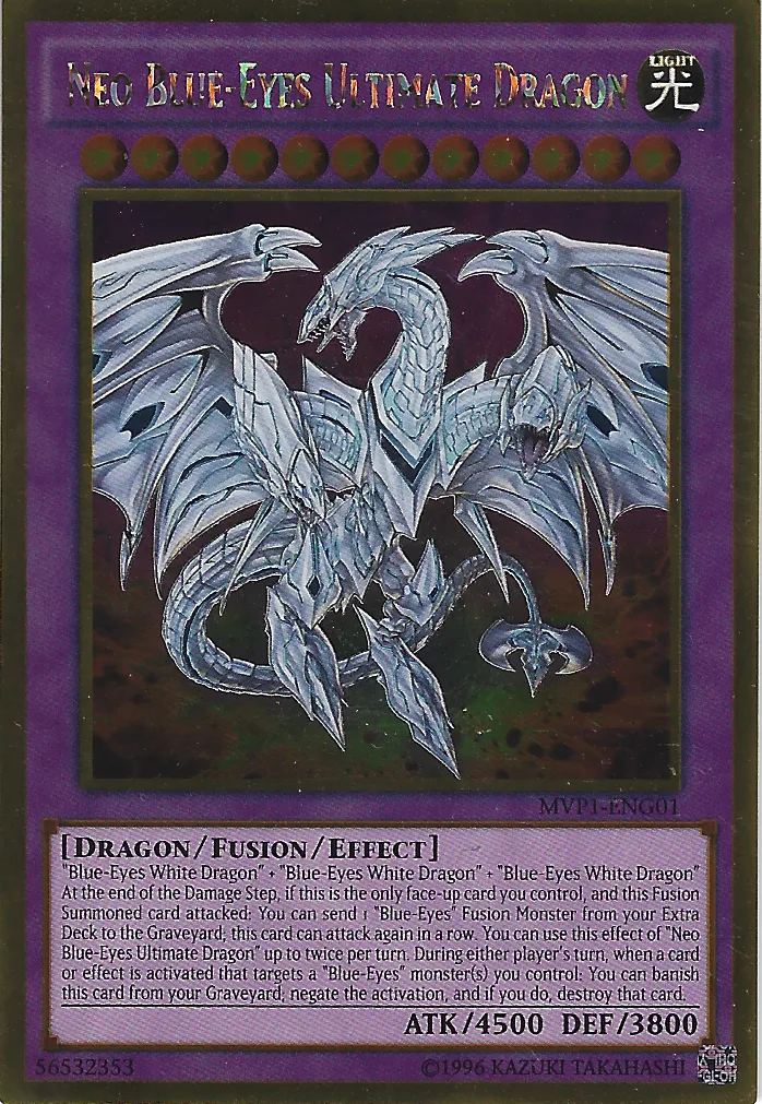 Neo Blue-Eyes Ultimate Dragon — The Dark Side of Dimensions Movie Pack - Unlimited — Yu-Gi-Oh!