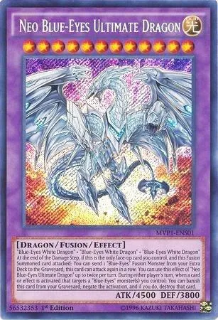 Neo Blue-Eyes Ultimate Dragon from The Dark Side of Dimensions Movie Pack - Yu-Gi-Oh!