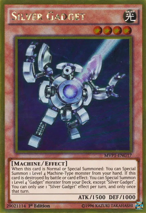Silver Gadget — The Dark Side of Dimensions Movie Pack — Yu-Gi-Oh!