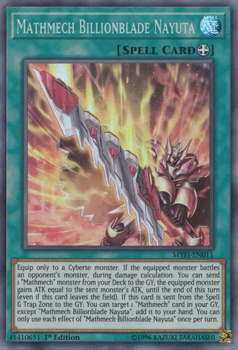Nayuta Milliardlame Mathmech — Mystic Fighters — Yu-Gi-Oh!