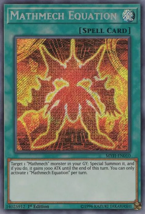 Mathmech Equation — Mystic Fighters — Yu-Gi-Oh!