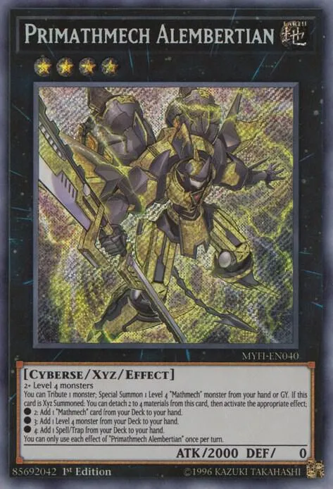 Primathmech Alembertian — Mystic Fighters — Yu-Gi-Oh!
