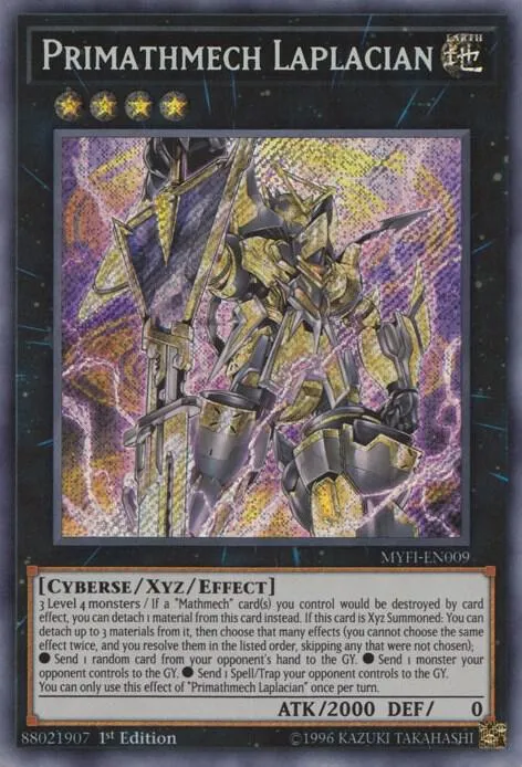 Primathmech Laplacian — Mystic Fighters — Yu-Gi-Oh!