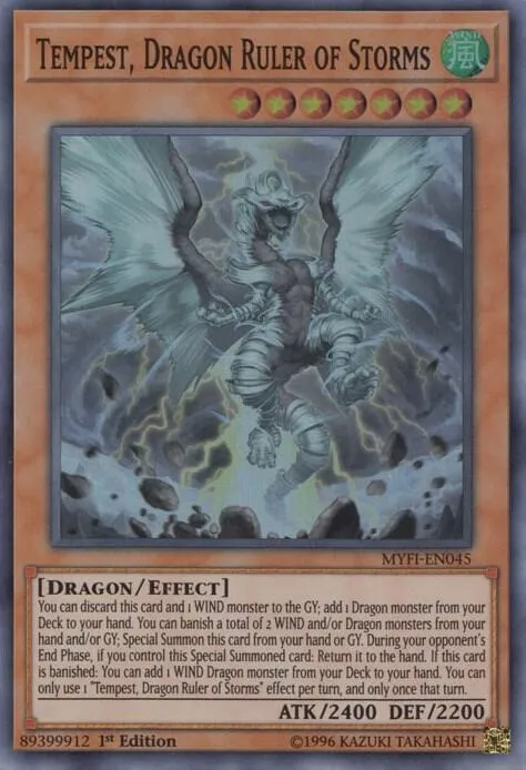Tempest, Dragon Ruler of Storms — Mystic Fighters — Yu-Gi-Oh!