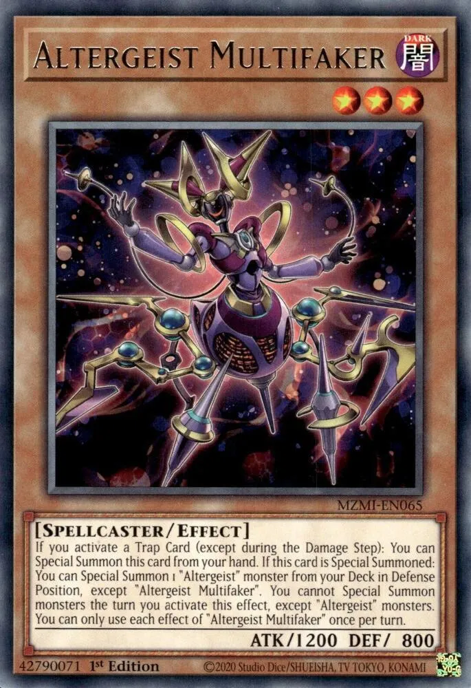 Multimposteur Altergeist — Maze of Millennia — Yu-Gi-Oh!