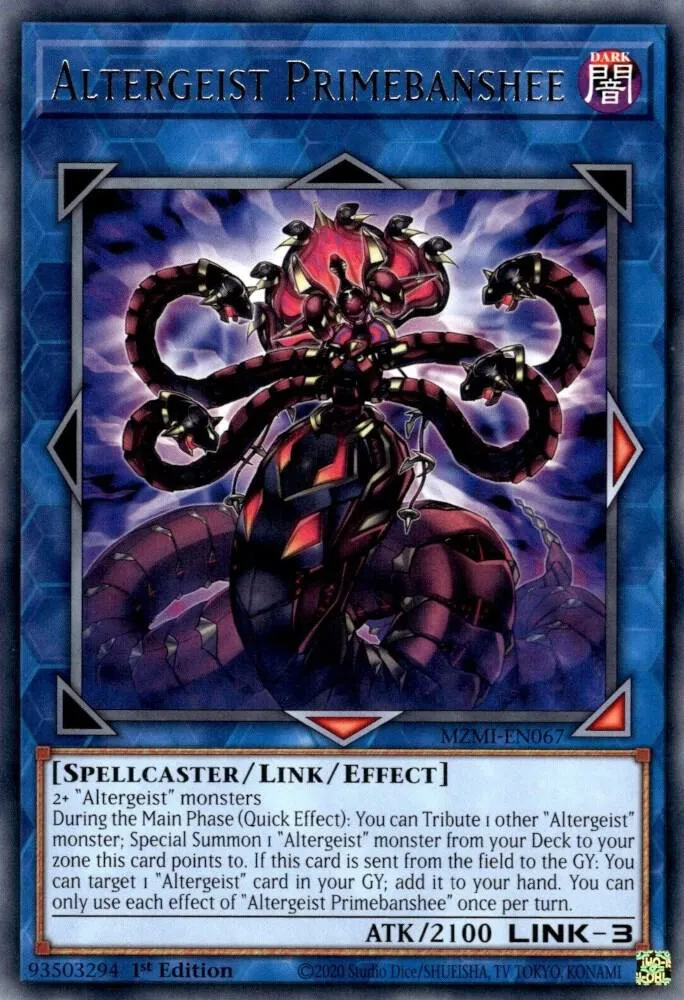 Primebanshee Altergeist — Maze of Millennia — Yu-Gi-Oh!