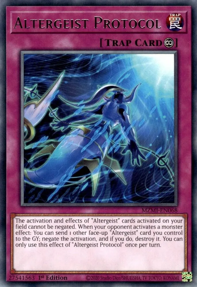 Protocole Altergeist — Maze of Millennia — Yu-Gi-Oh!