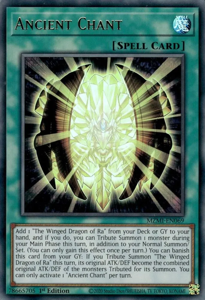 Ancient Chant — Maze of Millennia — Yu-Gi-Oh!