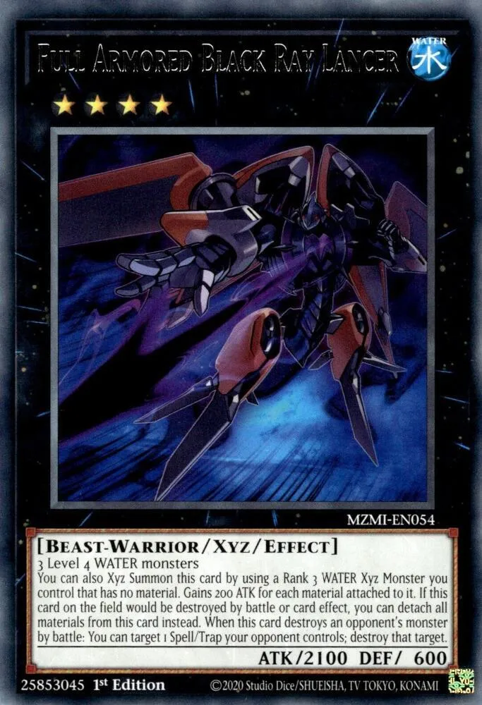 Armure Complète - Lancier Rayon Sombre — Maze of Millennia — Yu-Gi-Oh!