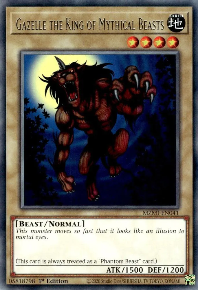 Gazelle the King of Mythical Beasts — Maze of Millennia — Yu-Gi-Oh!