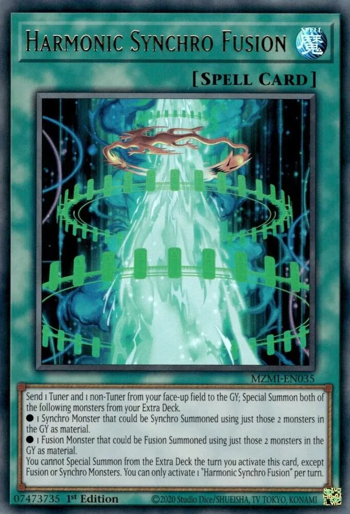 Harmonic Synchro Fusion — Maze of Millennia — Yu-Gi-Oh!