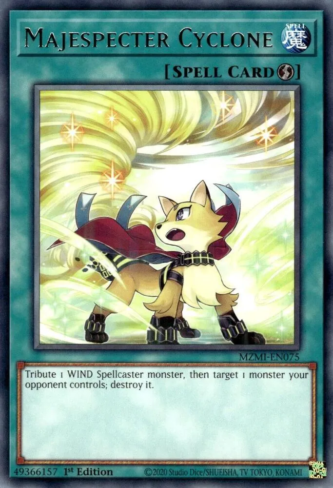Cyclone Majesspectre — Maze of Millennia — Yu-Gi-Oh!