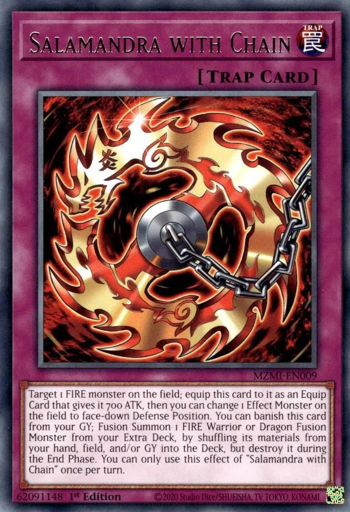 Salamandra avec Chaîne — Maze of Millennia — Yu-Gi-Oh!