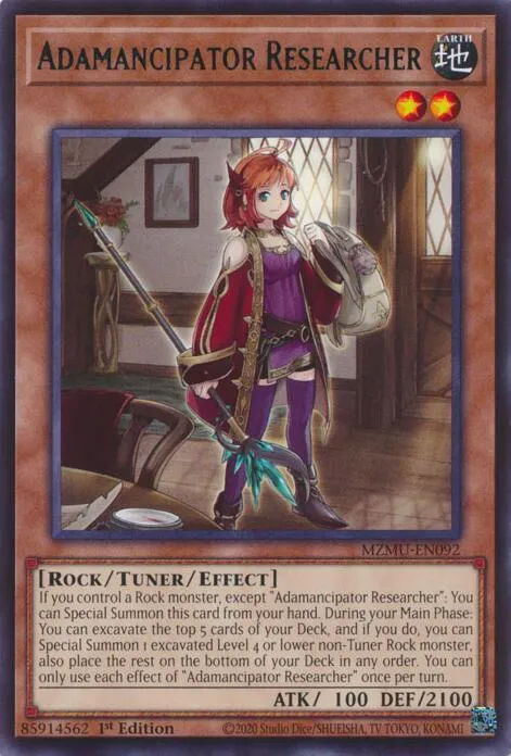 Adamancipator Researcher — Maze of Muertos — Yu-Gi-Oh!