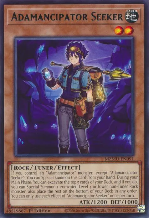 Adamancipator Seeker — Maze of Muertos — Yu-Gi-Oh!