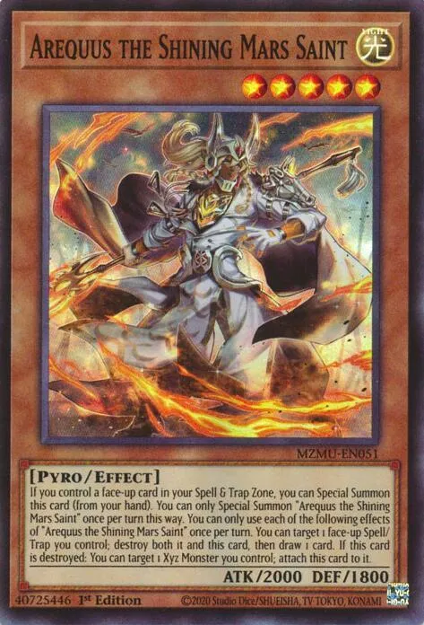 Arequus the Shining Mars Saint — Maze of Muertos — Yu-Gi-Oh!