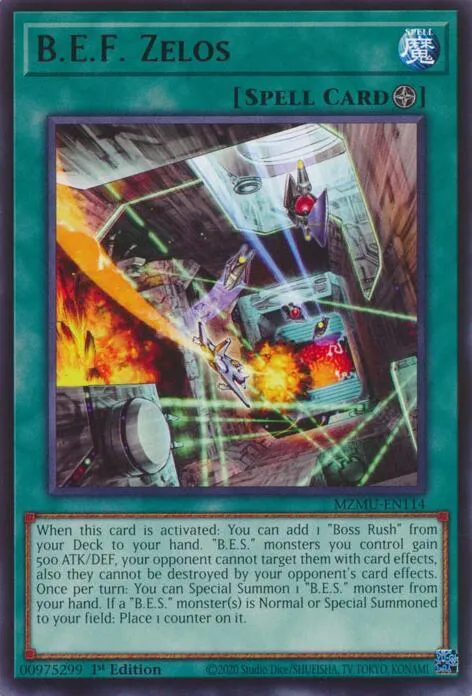 B.E.F. Zelos — Maze of Muertos — Yu-Gi-Oh!