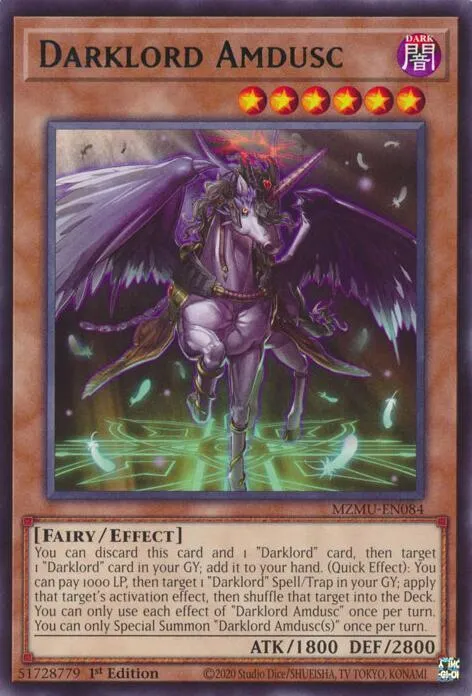 Darklord Amdusc — Maze of Muertos — Yu-Gi-Oh!