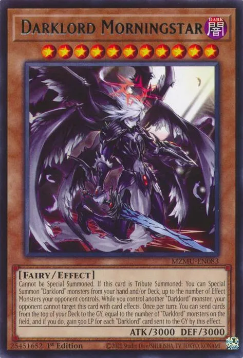 Darklord Morningstar — Maze of Muertos — Yu-Gi-Oh!