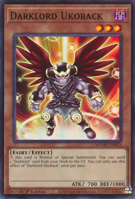 Darklord Ukoback — Maze of Muertos — Yu-Gi-Oh!