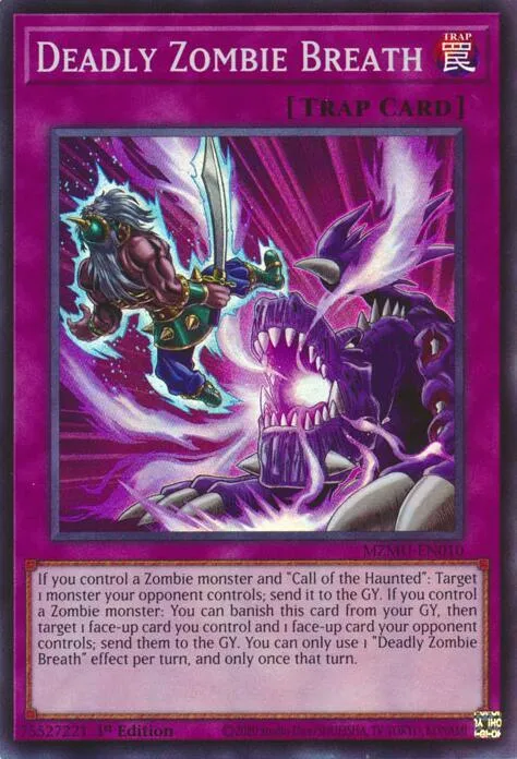 Deadly Zombie Breath from Maze of Muertos - Yu-Gi-Oh!