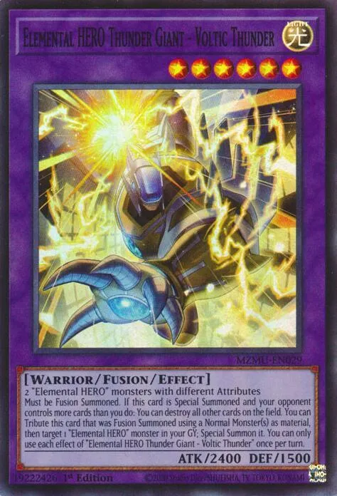 Elemental HERO Thunder Giant - Voltic Thunder — Maze of Muertos — Yu-Gi-Oh!