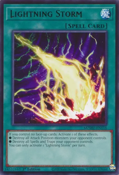 Lightning Storm — Maze of Muertos — Yu-Gi-Oh!