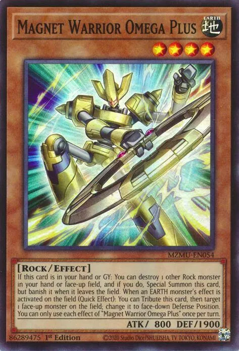 Magnet Warrior Omega Plus — Maze of Muertos — Yu-Gi-Oh!
