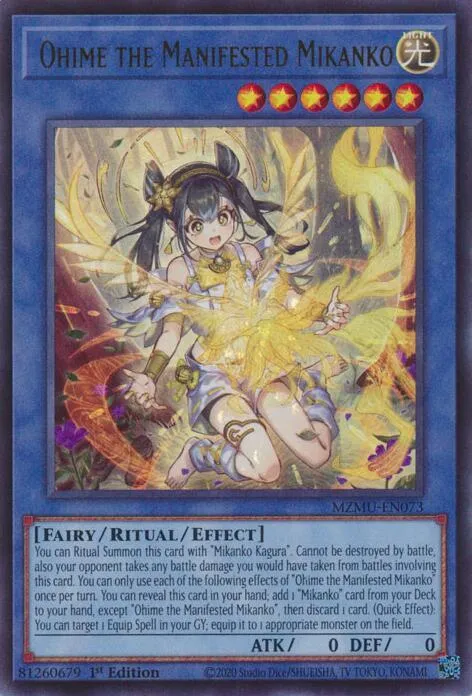 Ohime the Manifested Mikanko — Maze of Muertos — Yu-Gi-Oh!