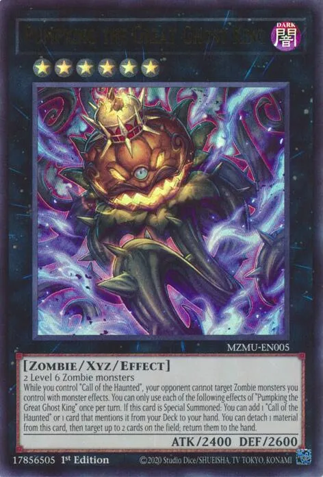 Pumpking the Great Ghost King — Maze of Muertos — Yu-Gi-Oh!