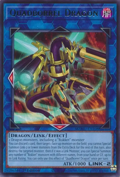 Quadborrel Dragon — Maze of Muertos — Yu-Gi-Oh!
