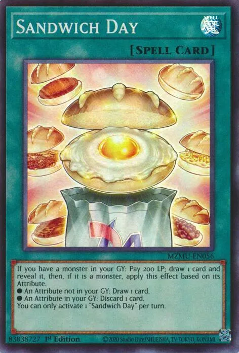 Sandwich Day — Maze of Muertos — Yu-Gi-Oh!