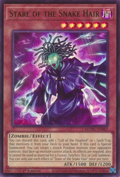Stare of the Snake Hair — Maze of Muertos — Yu-Gi-Oh!
