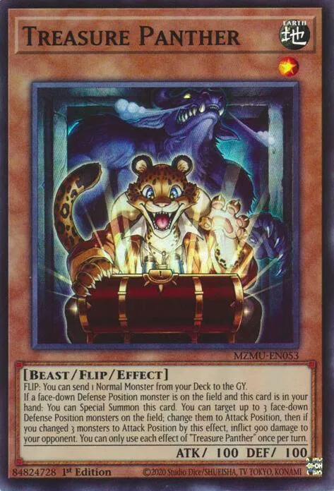 Treasure Panther — Maze of Muertos — Yu-Gi-Oh!