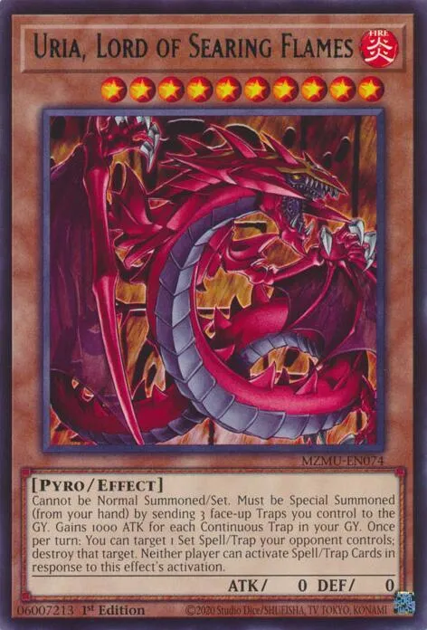 Uria, Lord of Searing Flames — Maze of Muertos — Yu-Gi-Oh!