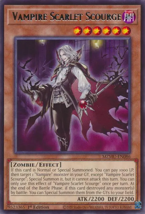 Vampire Scarlet Scourge — Maze of Muertos — Yu-Gi-Oh!