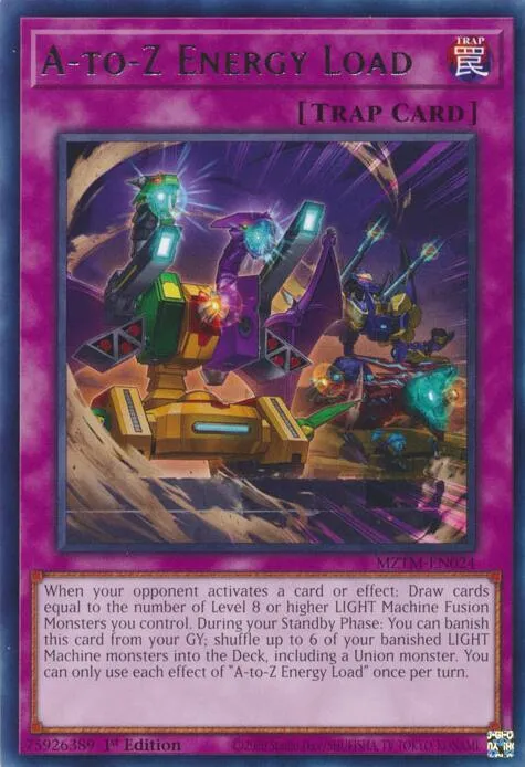A-to-Z Energy Load — Maze of the Master — Yu-Gi-Oh!