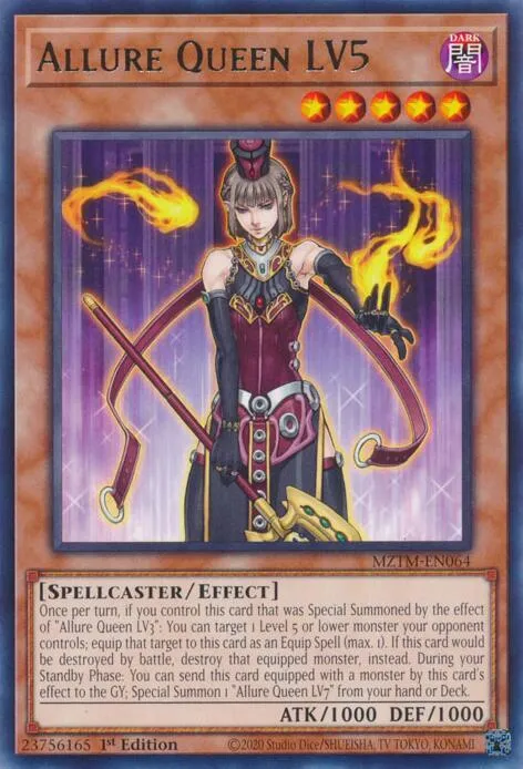 Reine Charmeuse LV5 — Maze of the Master — Yu-Gi-Oh!