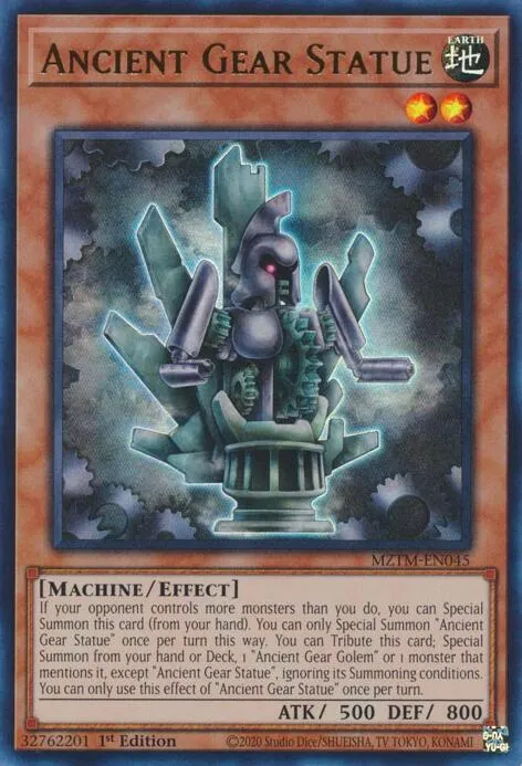 Ancient Gear Statue — Maze of the Master — Yu-Gi-Oh!