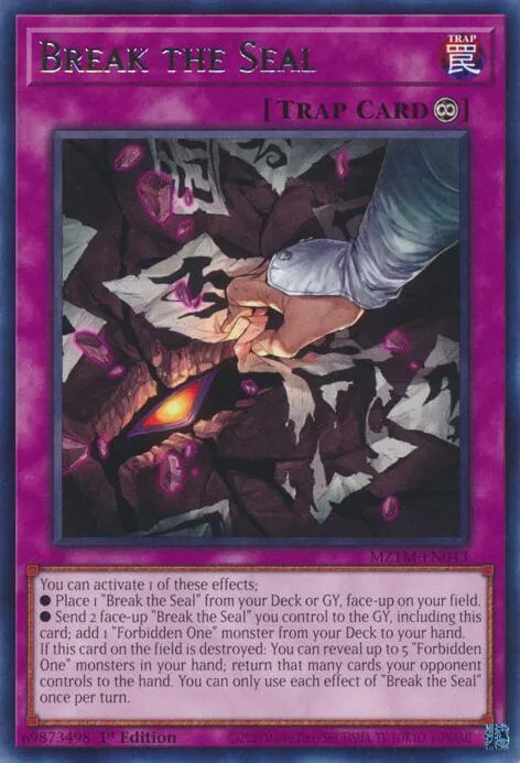 Break the Seal — Maze of the Master — Yu-Gi-Oh!