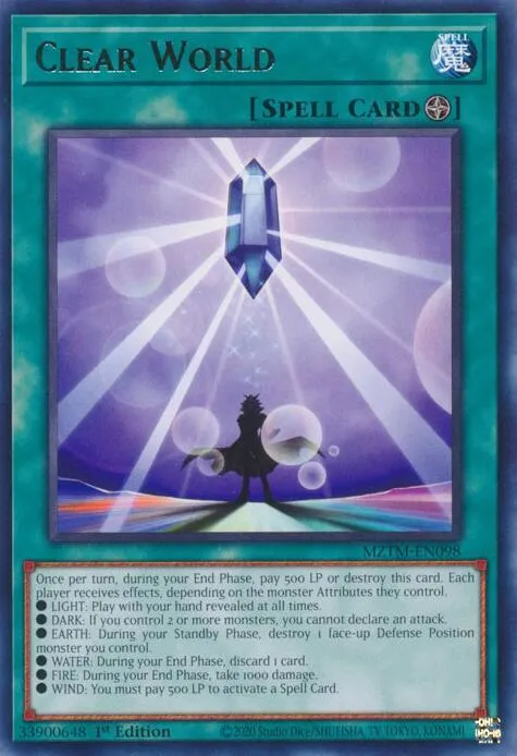 Clear World — Maze of the Master — Yu-Gi-Oh!