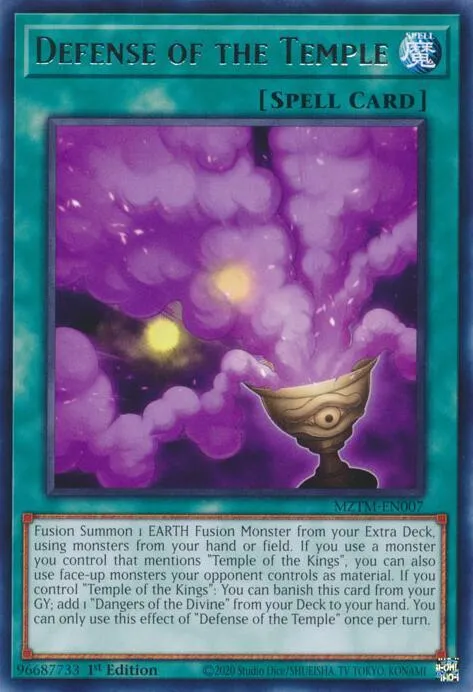 Defense of the Temple — Maze of the Master — Yu-Gi-Oh!