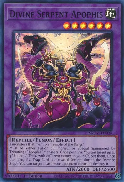 Divine Serpent Apophis — Maze of the Master — Yu-Gi-Oh!