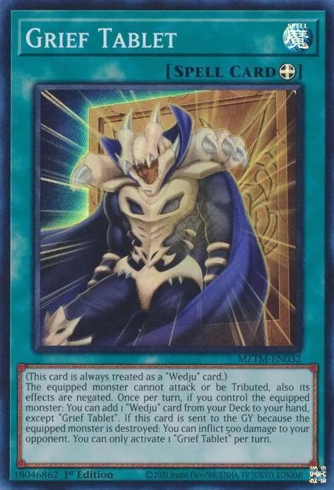 Grief Tablet — Maze of the Master — Yu-Gi-Oh!